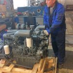 Подготовка дизельного двигателя Doosan MEGA 250-V